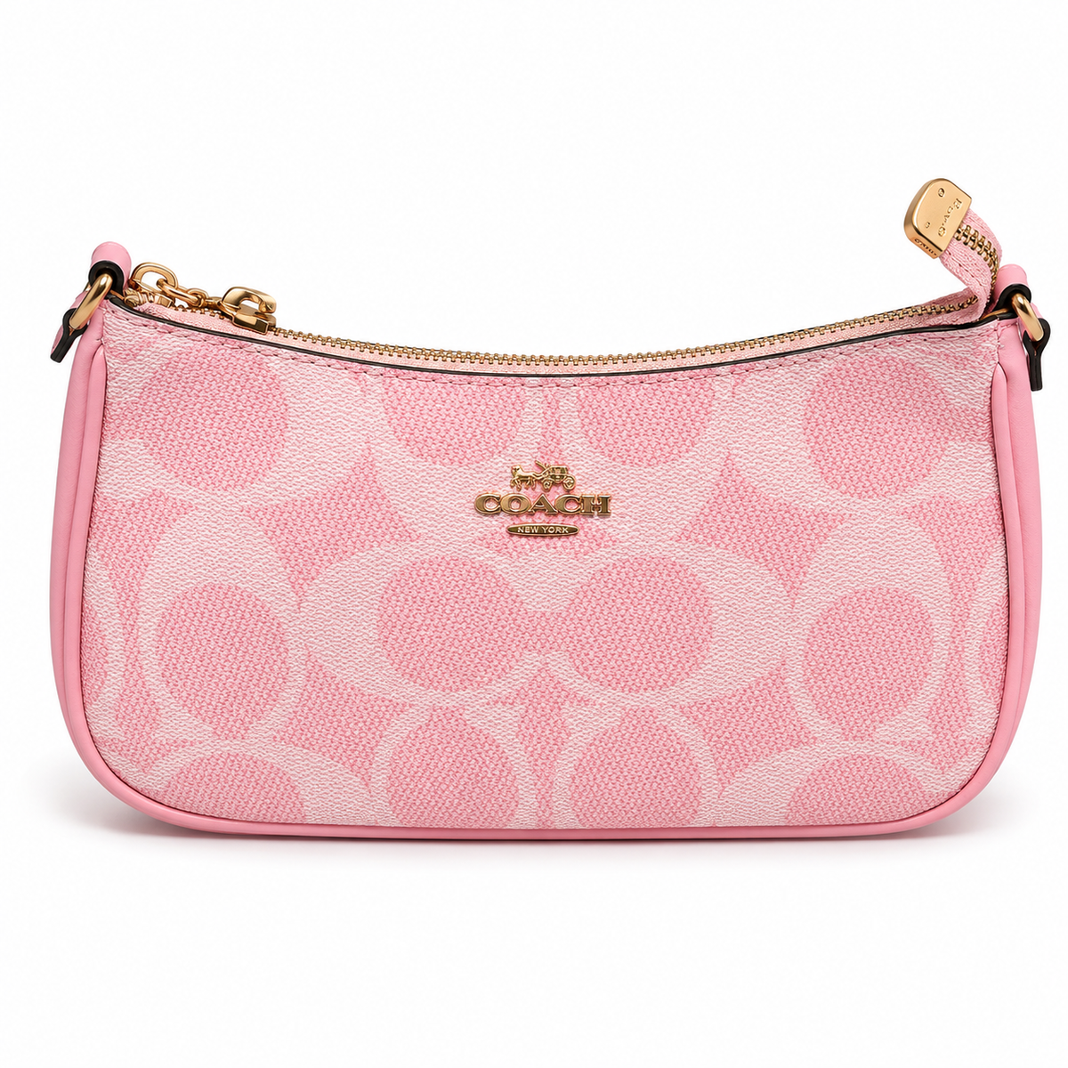 Coach Teri Shoulder Bag Rosa Signature